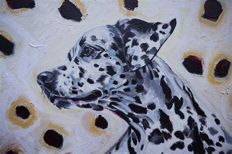 The Grace Of The Dancing Dalmatians Painting By Gandee Vasan Saatchi Art