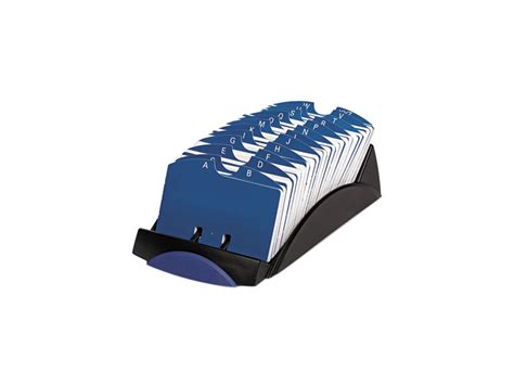 Rolodex 66998 VIP Open Tray Card File With 24 A Z Guides Holds 500 2 1