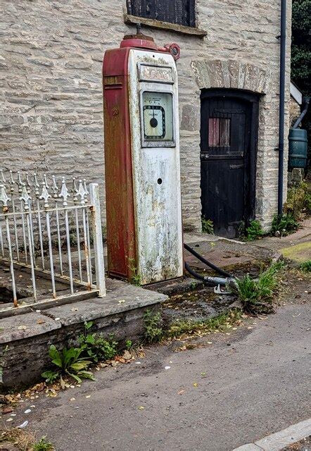 Old Fuel Pump High Street Talgarth Jaggery Geograph Britain