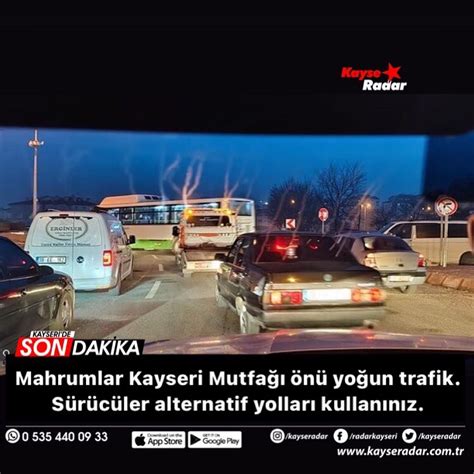 Hulusi Akar Bulvarı maddi hasarlı trafik kazası KayseRadar