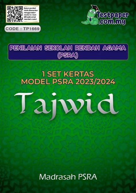 Set Kertas Model Psra Tajwid Cikgu Info