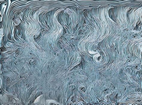 Ondas Volumétricas En Abstracción De Tonos Neutros Foto Premium