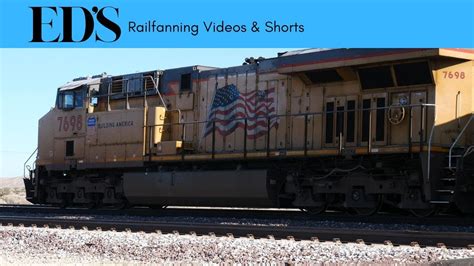 Ed S Railfanning Video 123 September 1 2023 UP 7698 MANIFEST TRAIN