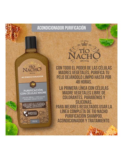 Tío Nacho Acondicionador Purificación 415 Ml en Farmacias Proteger Salud