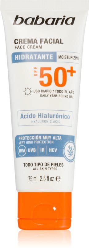 Babaria Sun Face Crema Abbronzante Waterproof Viso SPF 50 Notino It