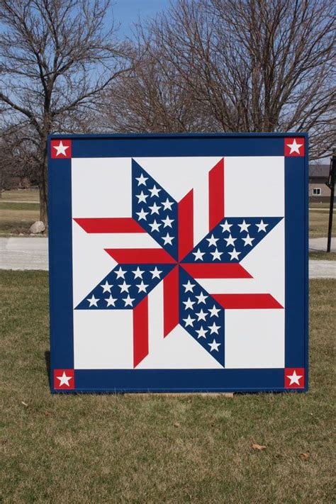 Patriotic Barn Quilt Patterns Perfect For Celebrating Your Love For