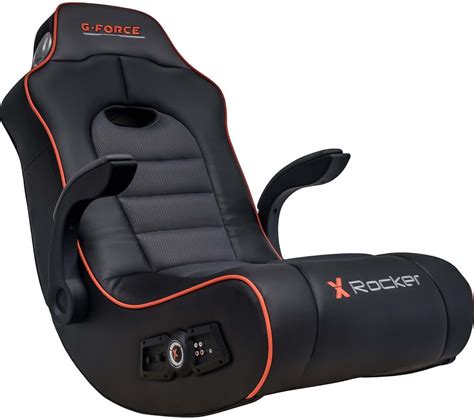 Buy X Rocker G Force 2 1 Floor Rocker Gaming Chair Black Free