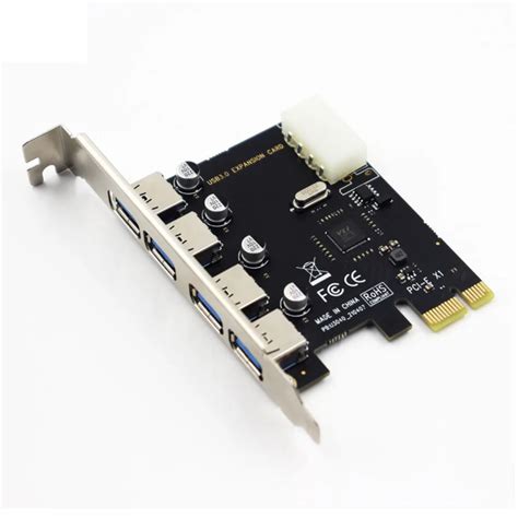 Tarjeta De Expansi N Pci E A Usb 10 Piezas 3 0 4 Puertos Alta Velocidad