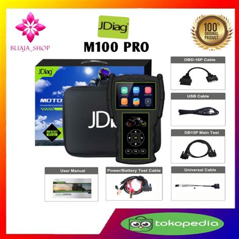 Jual Scanner Scanner Jdiag M100 Pro Scaner Motor Injeksi Sepeda Motor