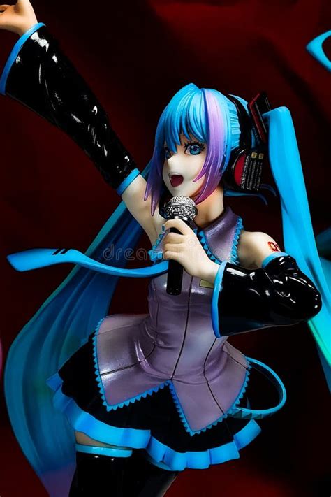 Display Of Hatsune Miku Figure Editorial Stock Photo Image Of