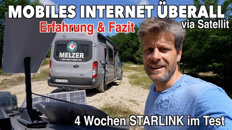 Internet Berall Via Satellit Was Ein Mist Wochen Starlink