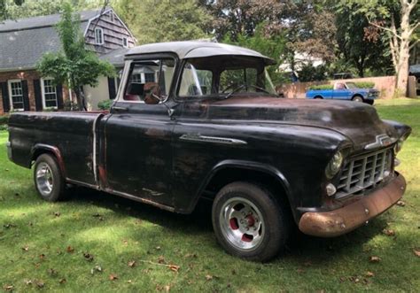 1956 Chevy Other Pickups Cameo Carrier Pickup Original Rwd Truck For