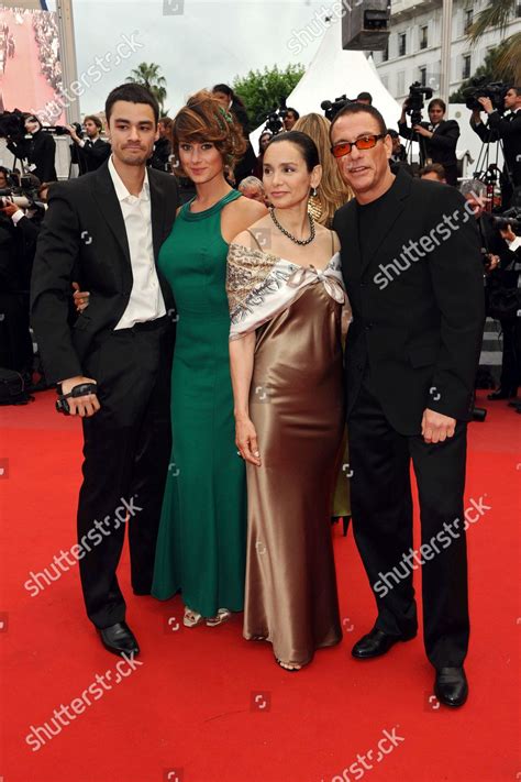 Jeanclaude Van Damme Family Arriving Screening Editorial Stock Photo ...