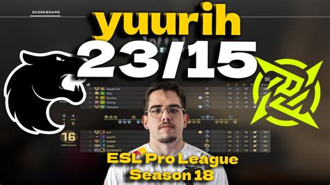 Csgo Pov Furia Yuurih Vs Nip Mirage Esl Pro League Season