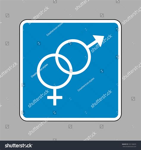 Sex Symbol Sign White Icon On Stock Vector Royalty Free 555138655 Shutterstock