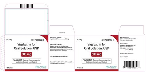 Vigabatrin Package Insert Drugs