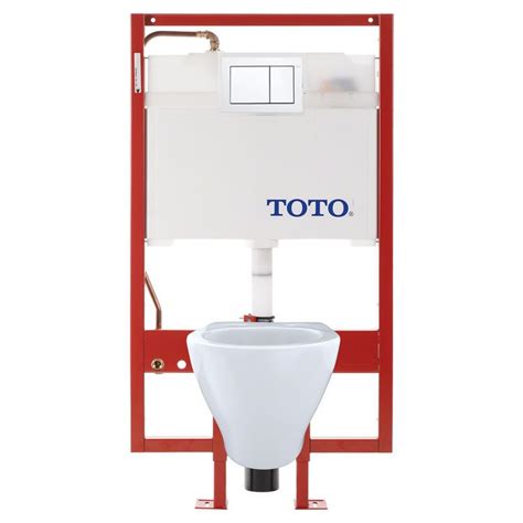 Toto Aquia Wall Hung Elongated Toilet And Duofit In Wall 09 And 16