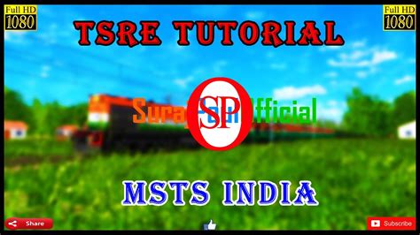 How To Create Activity In Msts Using Open Rails And Tsre5 Tsre5 Hindi