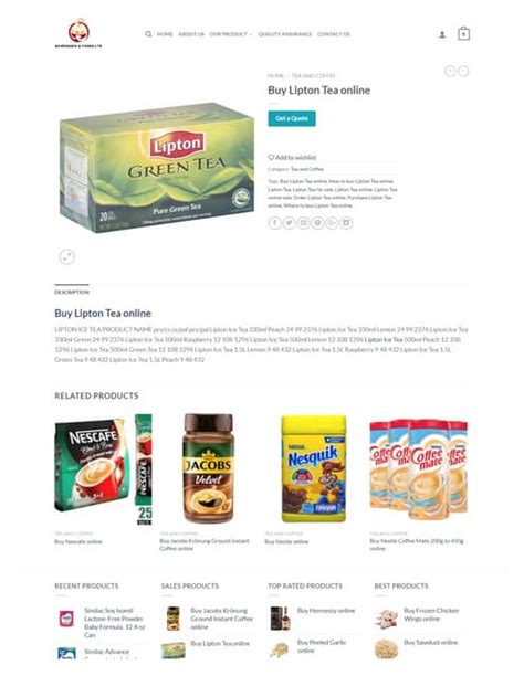 Best Lipton Tea Pdf