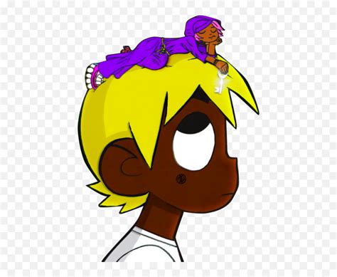 Lil Uzi Vert Official Website Yellow Lil Uzi Cartoon Sticker Png Lil