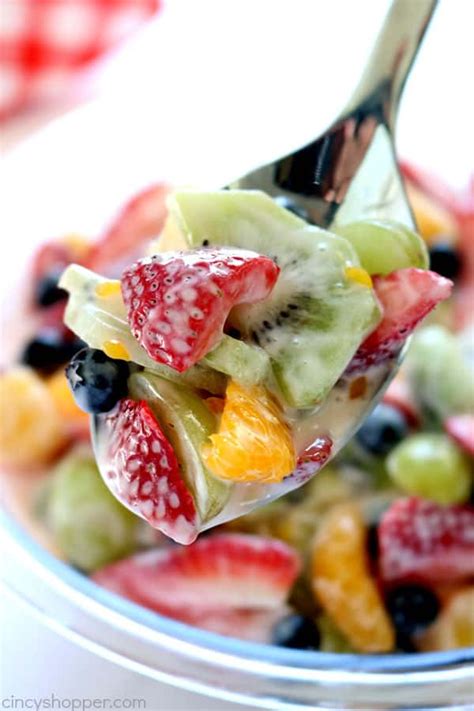 Creamy Fruit Salad CincyShopper