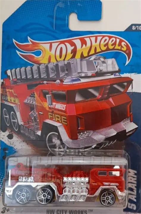 Hot Wheels City Works 5 Alarm Universo Hot Wheels