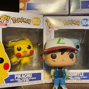 Custom Ash Ketchum Funko Pop From Pokémon Etsy