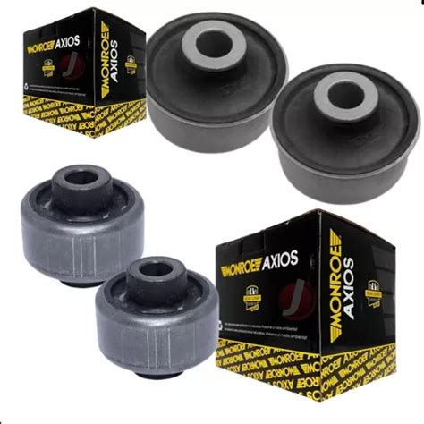 04 Buchas Axios Balança Bandeja Peugeot 206 207 Leque Parcelamento