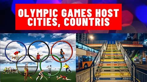 Olympic Games Host Olympic Games Host Countries Olympic Games Host