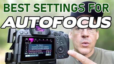 Canon Autofocus Settings Tutorial Best Settings To Nail The Shot