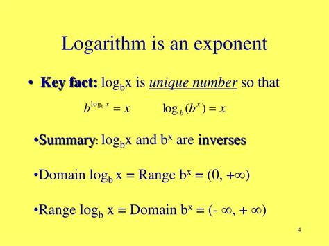 PPT - Logarithm and Exponential Functions PowerPoint Presentation, free ...