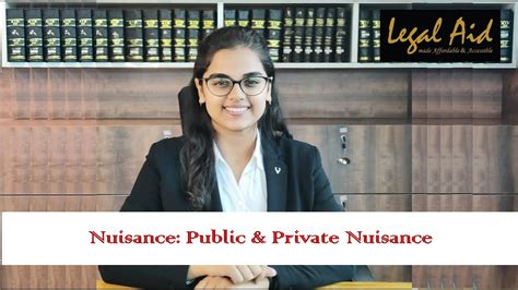 Lat Law Of Torts Nuisance Public Private Nuisance Youtube