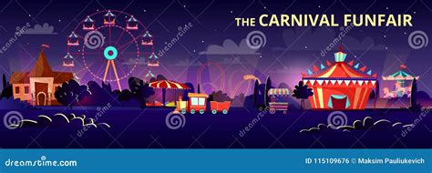 Vector Carnival Rides