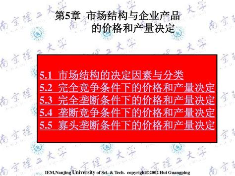 第五章 市场结构与企业产品的价格和产量决定word文档在线阅读与下载无忧文档