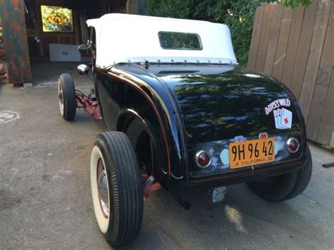 1932 Ford Roadster V8 Dueces Hot Rod Highboy Convertible Coupe Model A