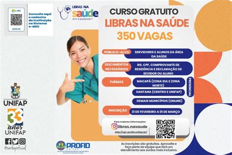 Curso de extensão Libras na Saúde abre inscrições para pessoas da