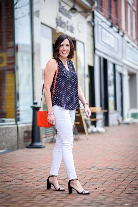 Polka Dot Blouse For Spring