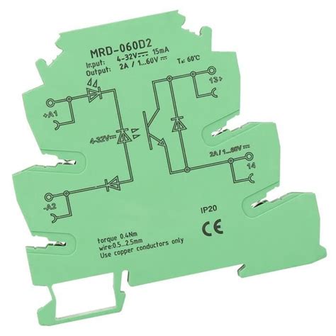 Xij Relais Sur Rail Din Module De Relais Semi Conducteurs Mrd D