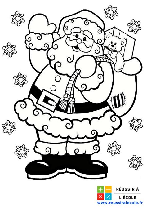 Coloriage Pere Noel Gratuit Images T L Charger Et Imprimer