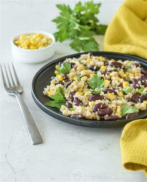 Mexican quinoa bowl 23299505 Stock Photo at Vecteezy