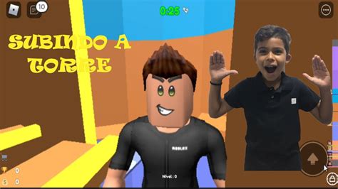 Roblox Toty E Rico Jogando Torre De Deus Youtube