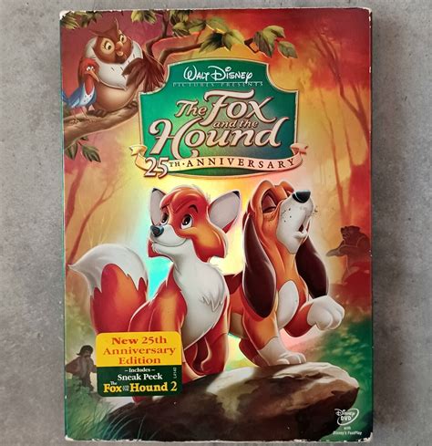 The Fox And The Hound DVD 2006 25th Anniversary Edition