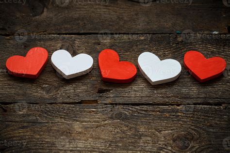 Heart Shaped Wooden Pieces Stock Photo At Vecteezy