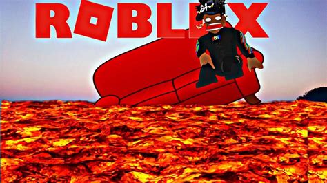 O chão é lava no roblox YouTube