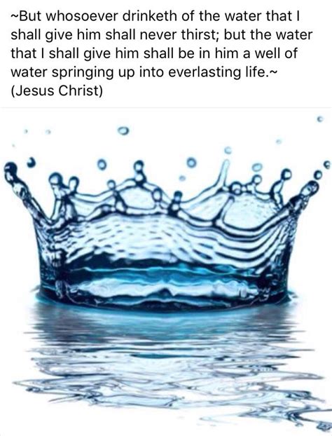 A Water Crown With The Words Jesus Christ Written On It And An Image