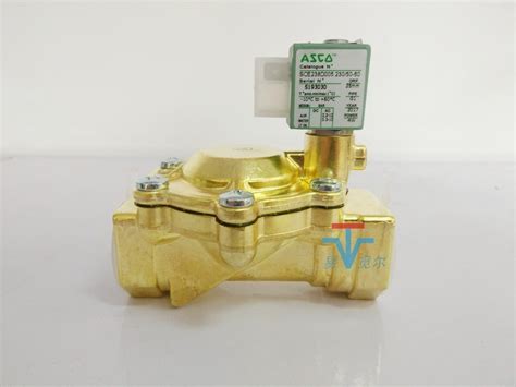 Asco阿斯口电磁阀 Sce238d005 常闭两位两通电动阀 黄铜内螺纹 产品关键词阿斯电磁阀