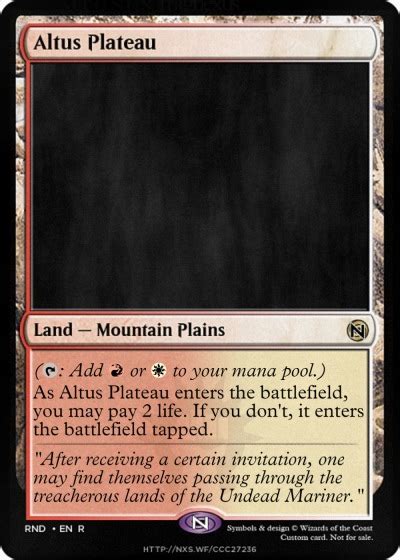 MTGNexus - Altus Plateau