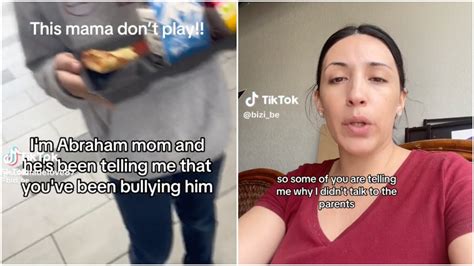 Mom Explains Why She Confronted Son S Bully At School