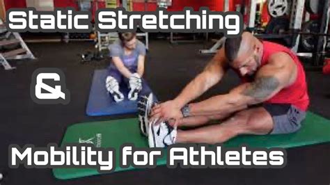 Static Stretching And Mobility For Athletes Live To Thrive Youtube