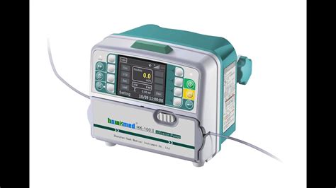 Hawkmed Infusion Pump Hk Ii Operation Video Youtube